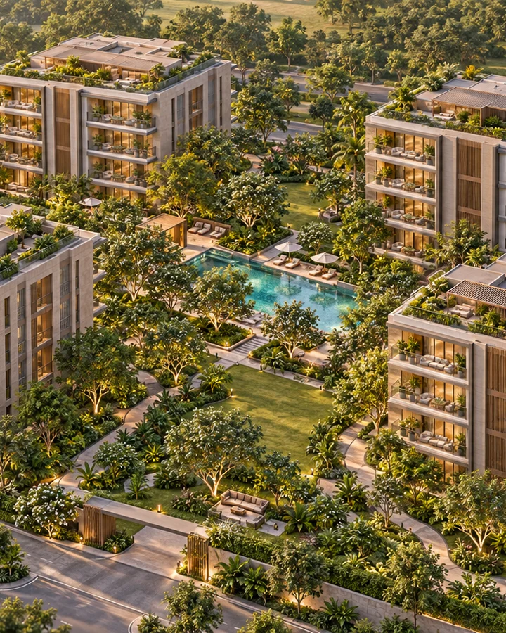 Shriram Bannerghatta project exterior reference image